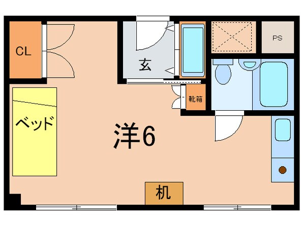 エルマーナ香枦園の物件間取画像